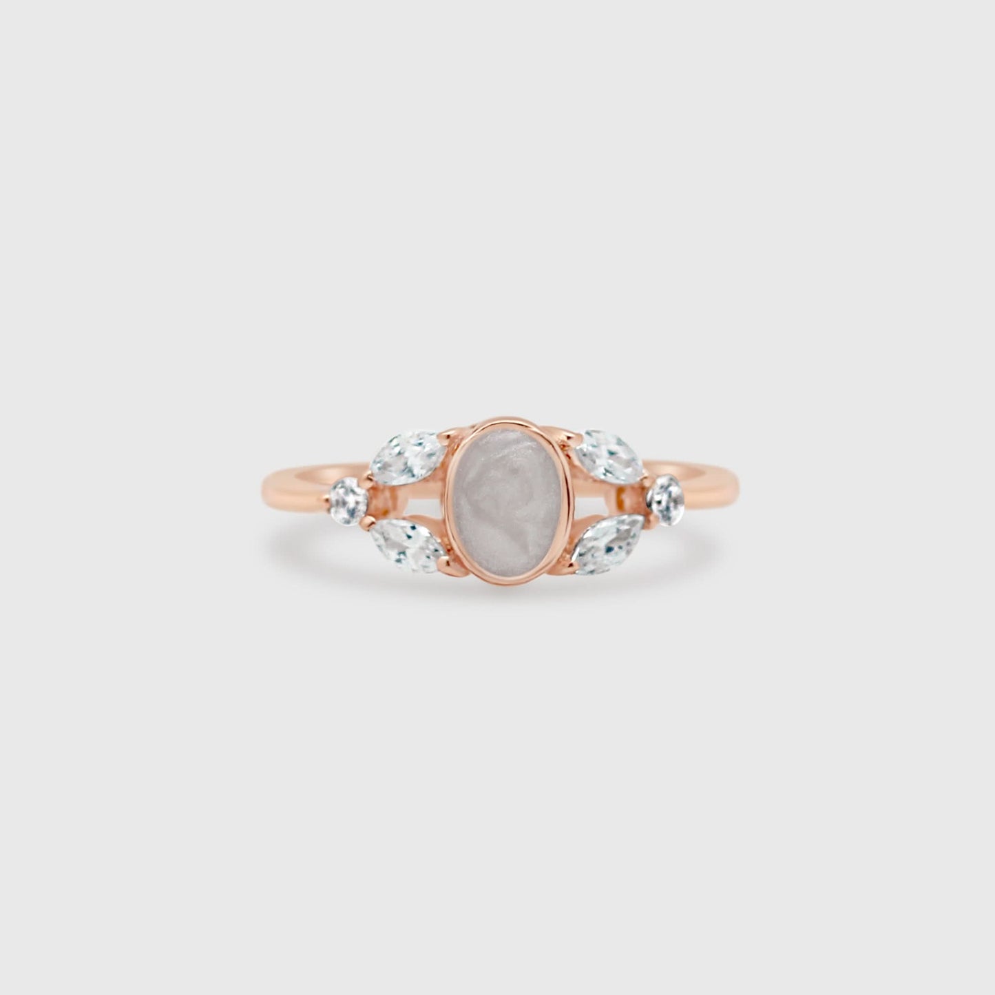 Oval Marquise Gem Ring