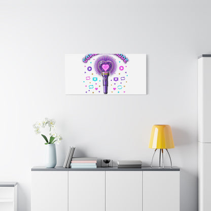 Comeback Mode Lightstick Canvas | K-pop Comeback, Streaming Squad