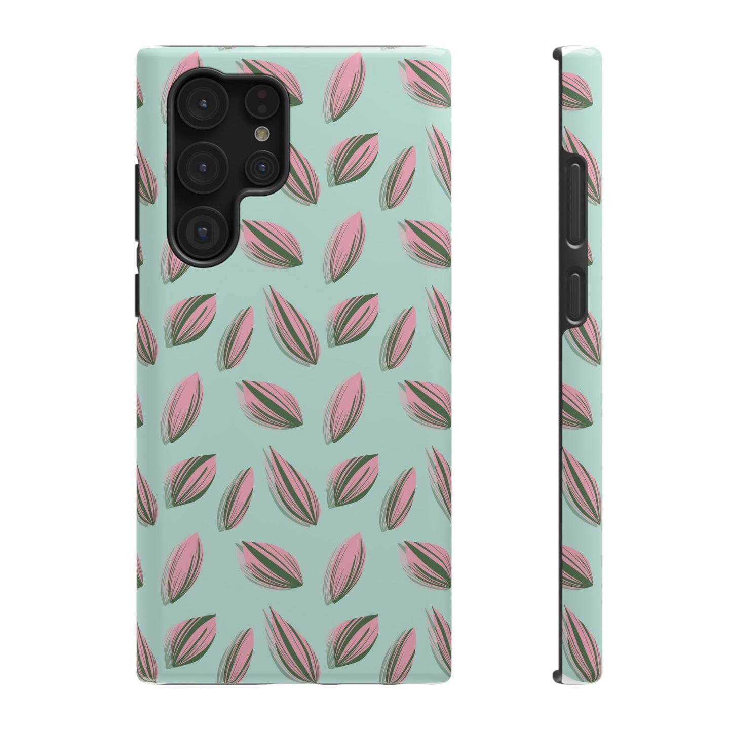 Tradescantia Nanouk Pattern Phone Case – Dual Layer Protective Cover