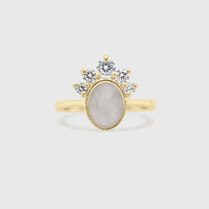 Crown Gem Ring