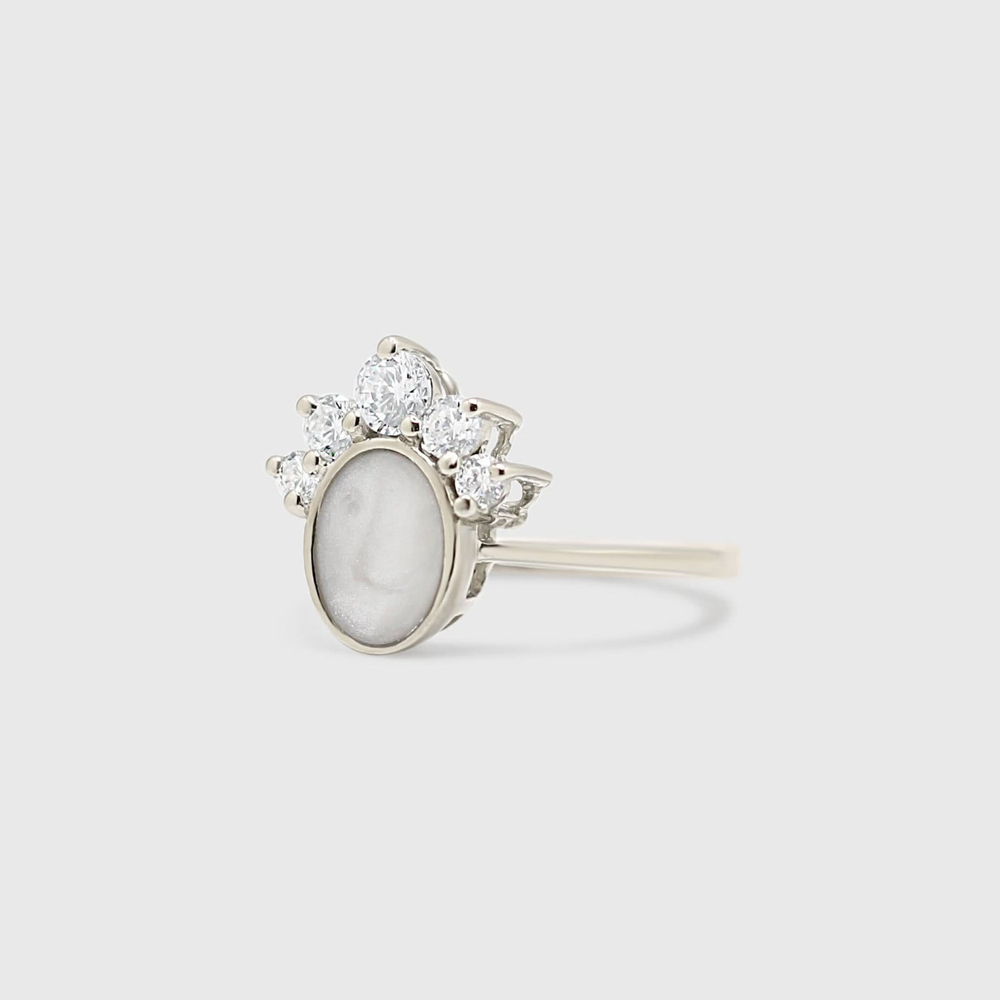 Crown Gem Ring