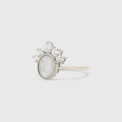 Crown Gem Ring