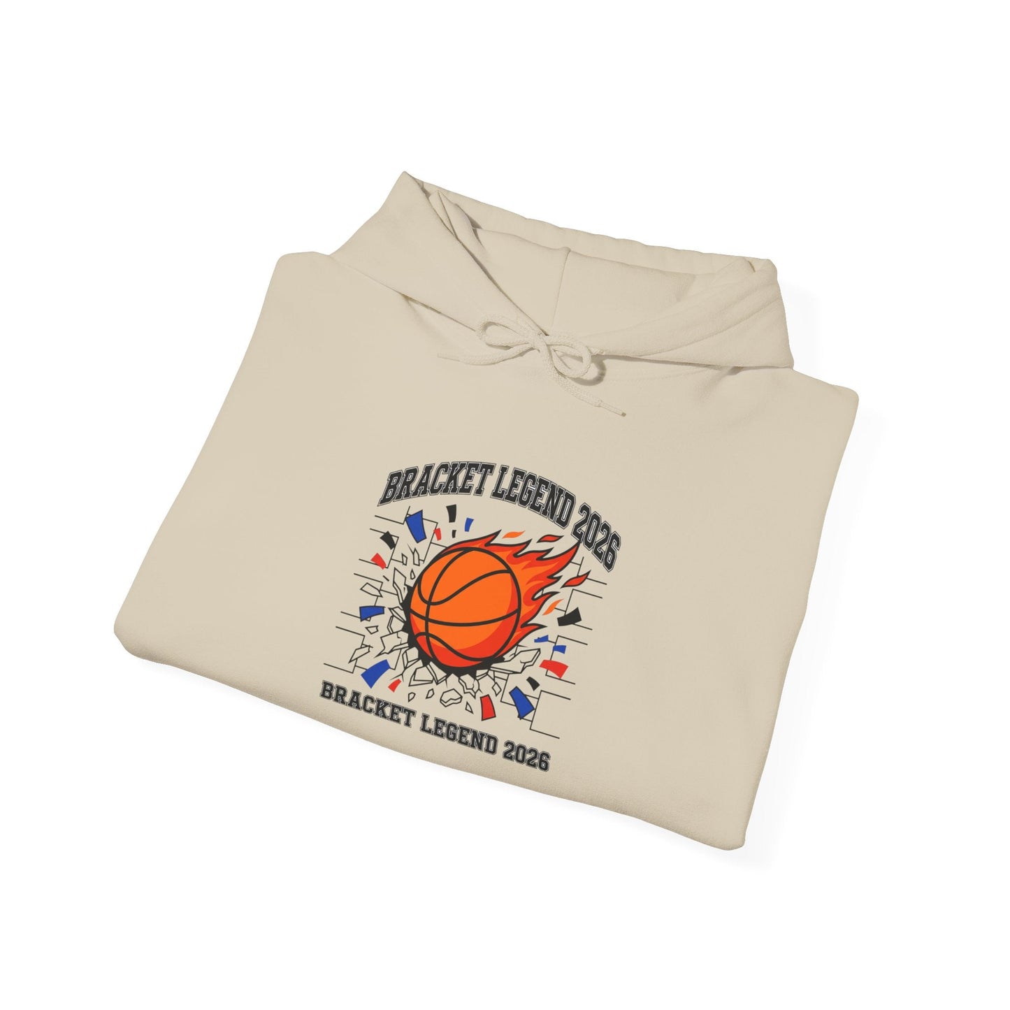 Bracket Legend Basketball Hoodie | college tournament, buzzer beater