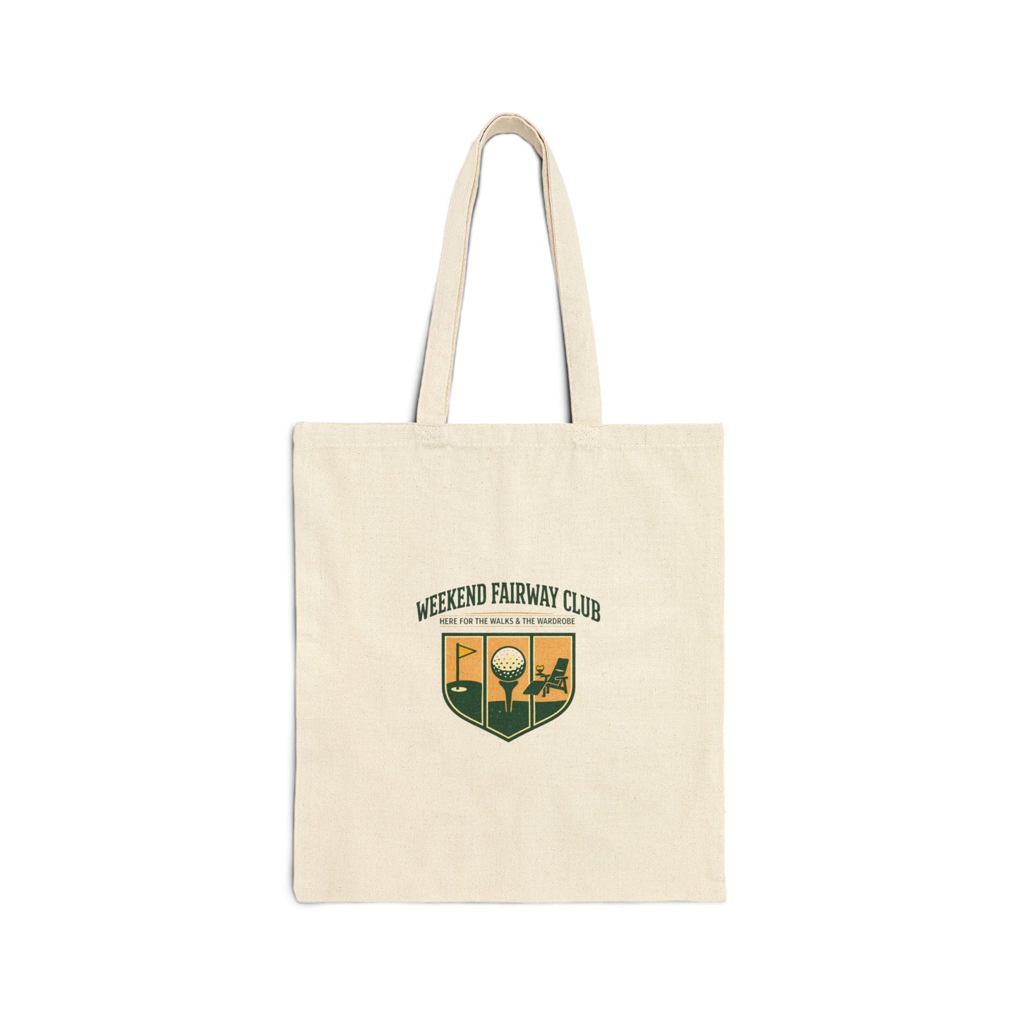 Weekend Fairway Club Tote Bag – Golf Canvas Carry-All