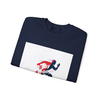 Stay Strong Runner Sweatshirt | Fitness Motivation, Activewear Workout