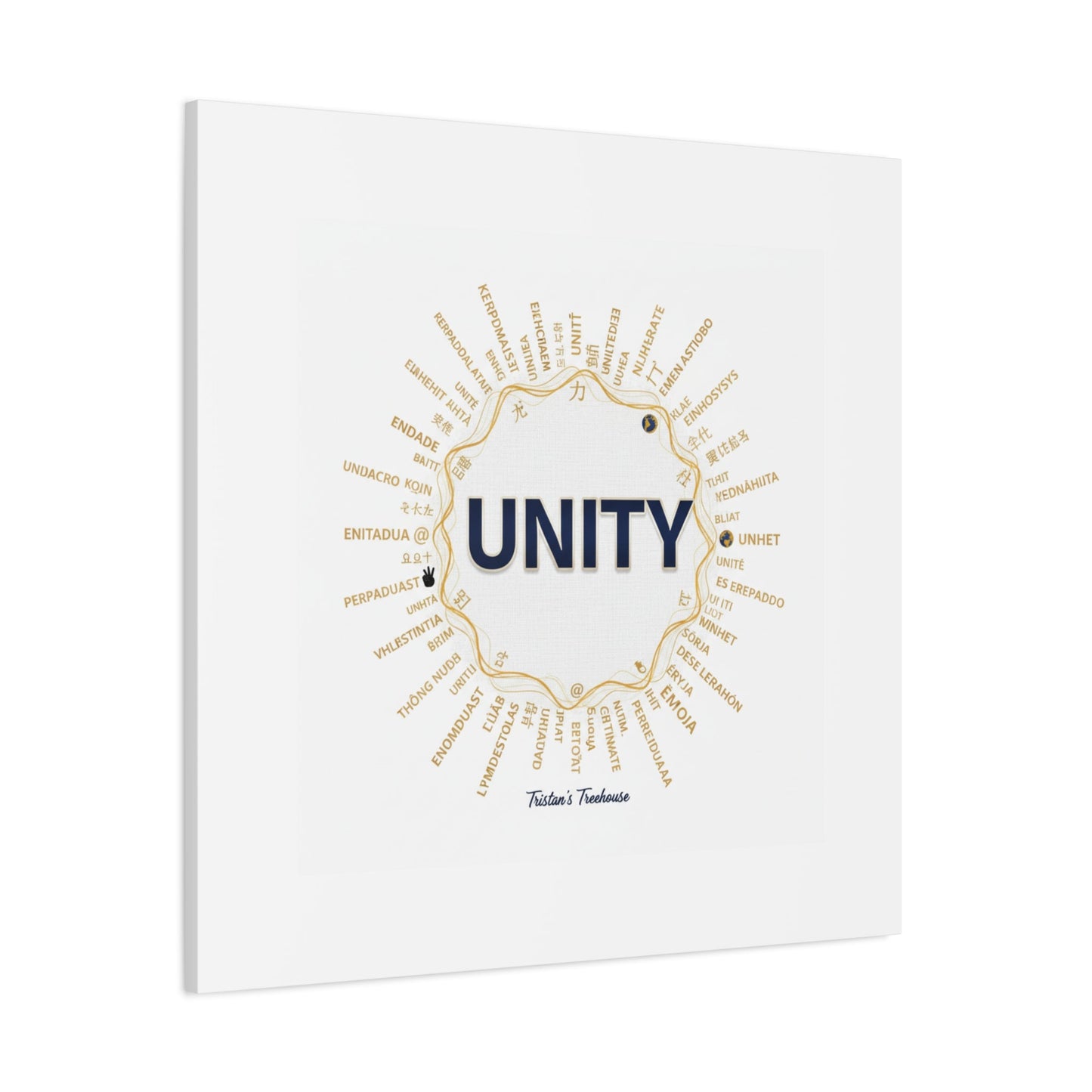 UNITY Canvas, Matte Stretched 1.25" | Dry January sober curious decor