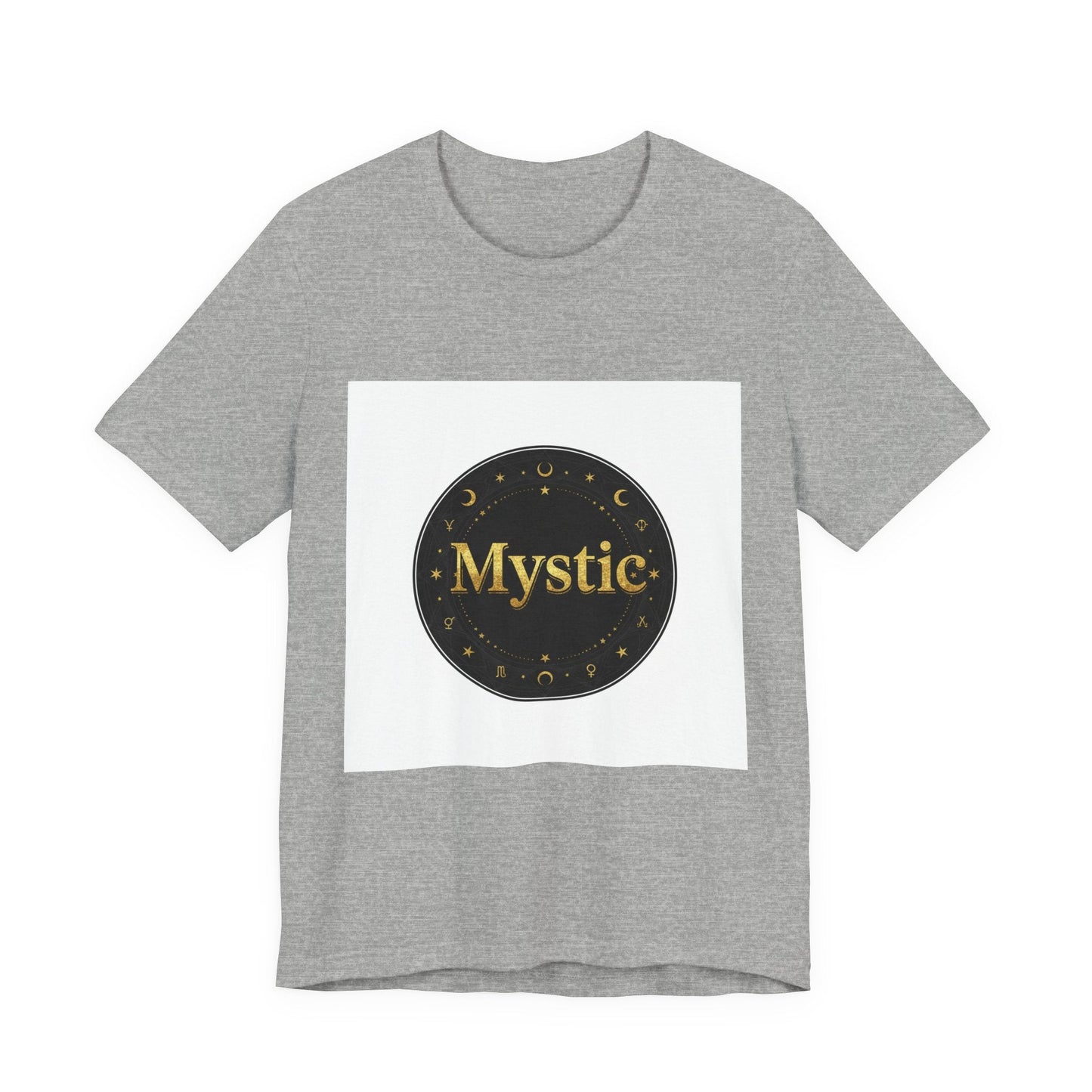 Mystic Circle Tee | Tarot & Occult Typography, Esoteric Print