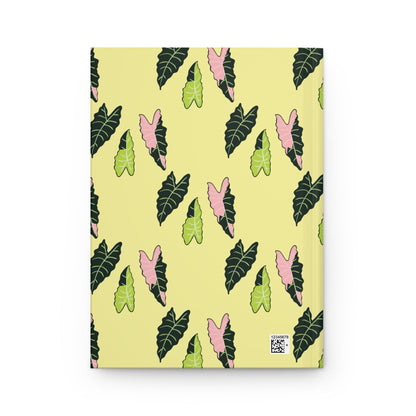 Alocasia Pattern Hardcover Journal