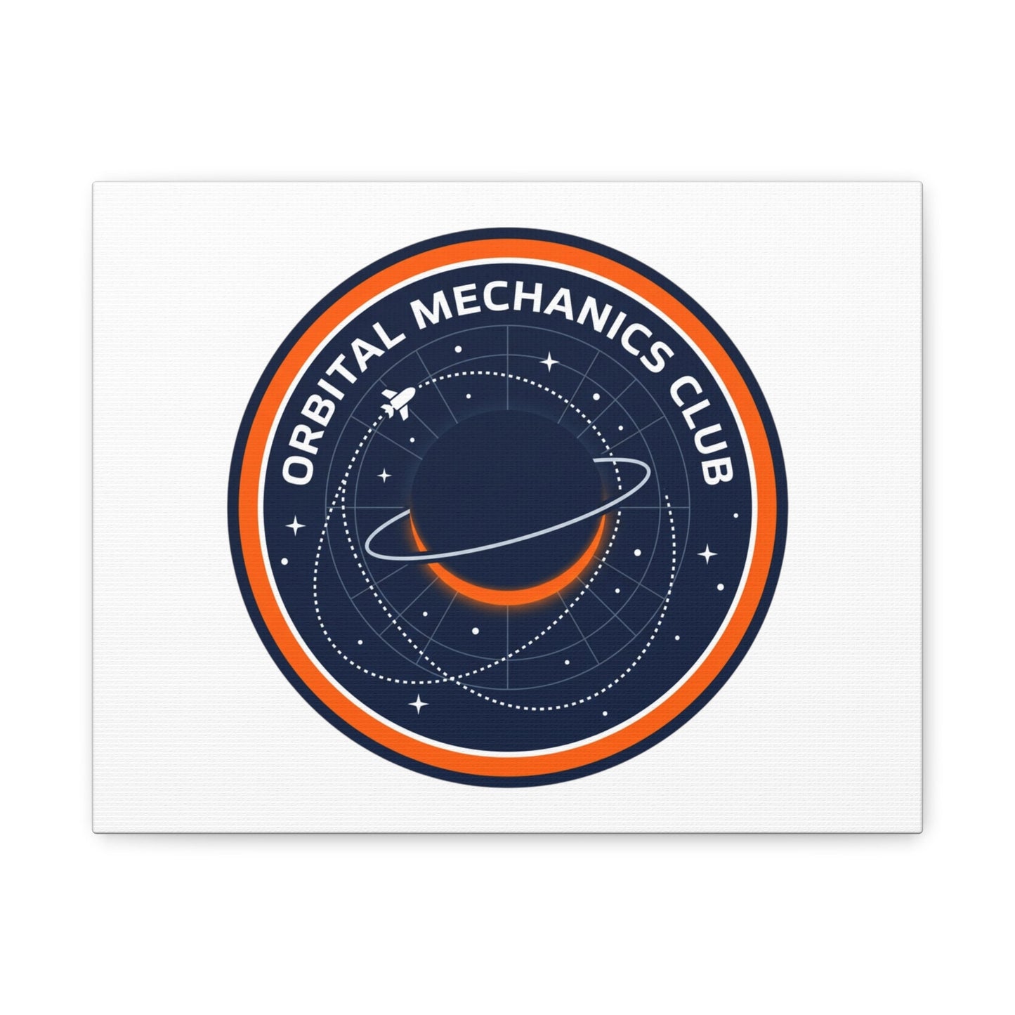 Orbital Mechanics Club Canvas | mission patch, space science