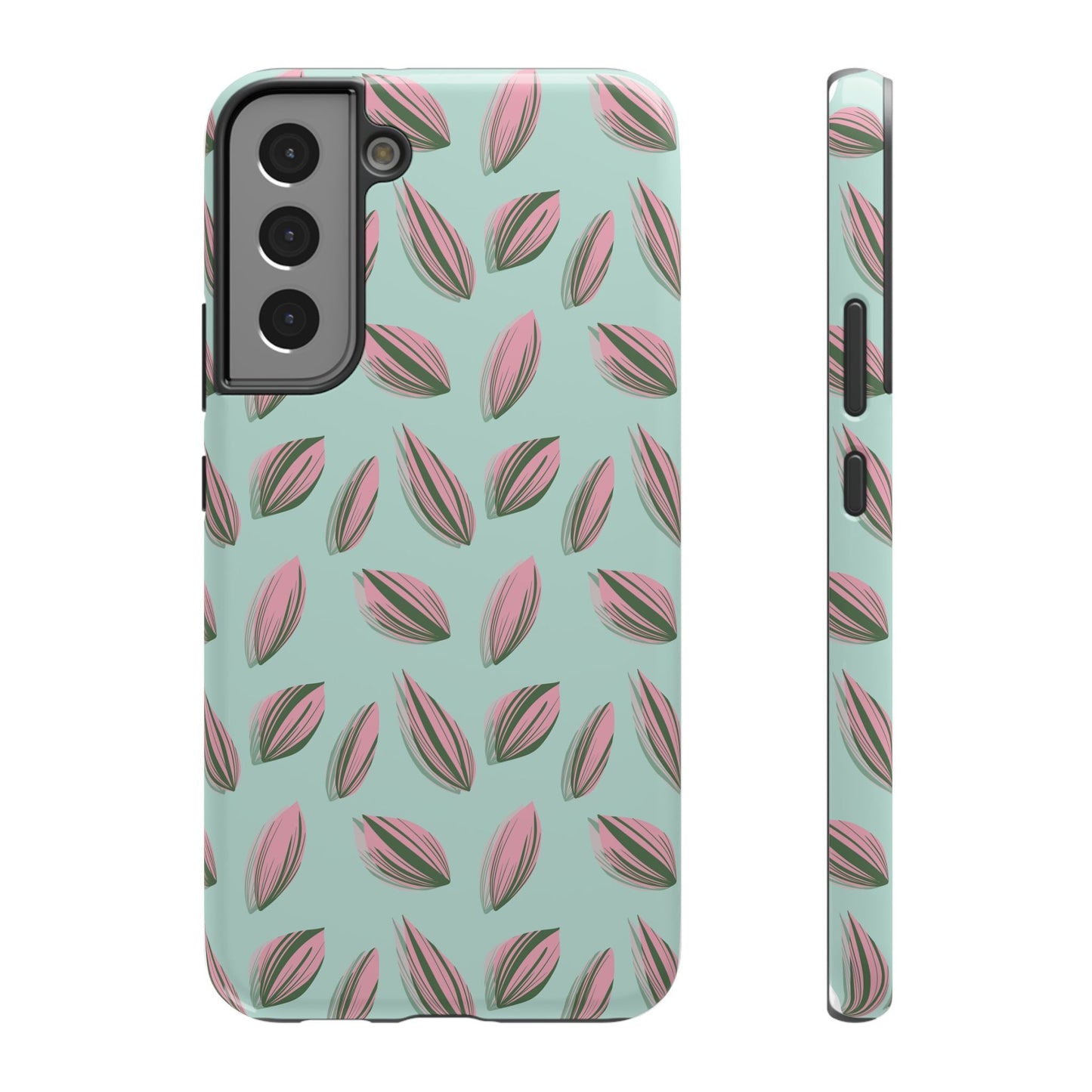 Tradescantia Nanouk Pattern Phone Case – Dual Layer Protective Cover