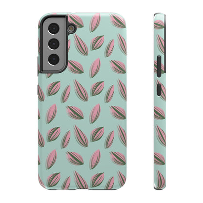 Tradescantia Nanouk Pattern Phone Case – Dual Layer Protective Cover