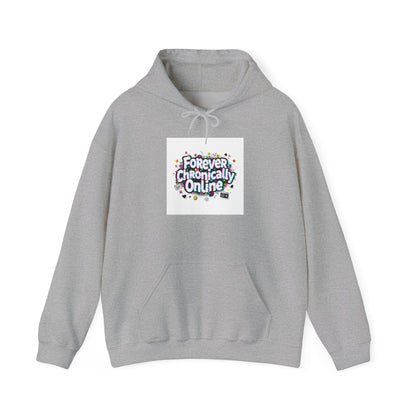 Forever Chronically Online Hoodie | meme shirt, internet slang