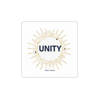 Sober Curious UNITY Sticker | Dry January Mocktail Humor