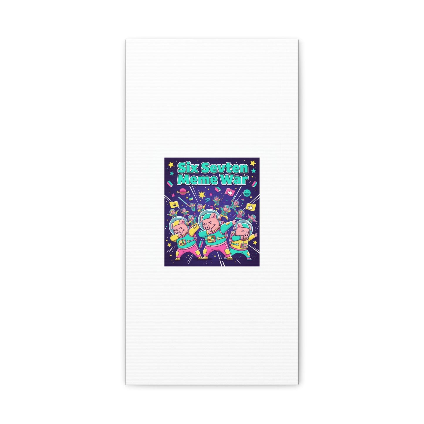 Six Sevven Meme War™ Canvas Tote | Nissspelled Edition