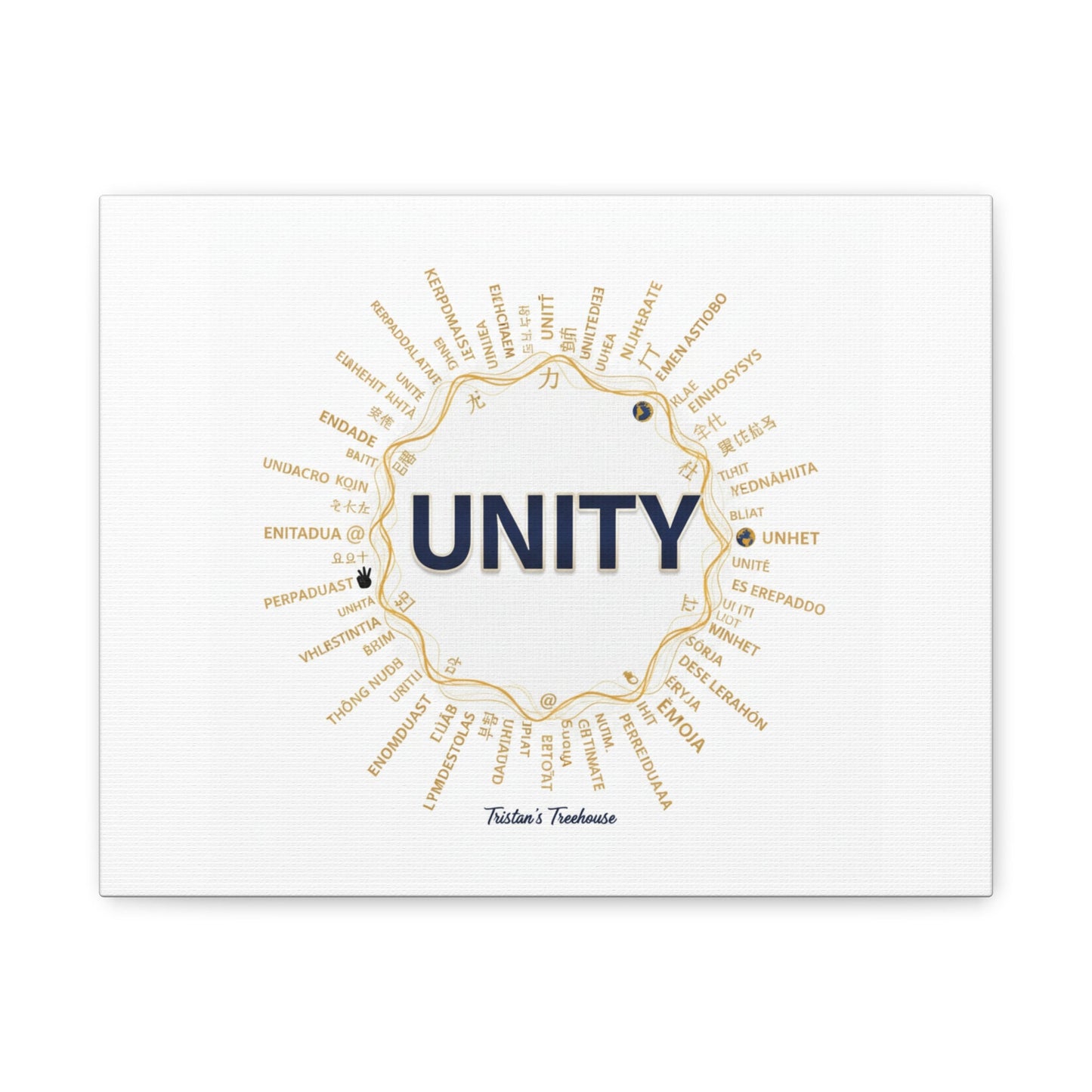 UNITY Canvas, Matte Stretched 1.25" | Dry January sober curious decor
