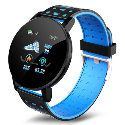 119 Plus Smart Watch - IP67 Waterproof Fitness Tracker with Heart Rate & Sleep Monitor