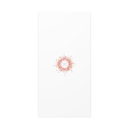 Tiny Heart Confetti Canvas | Matte Stretched Wall Art