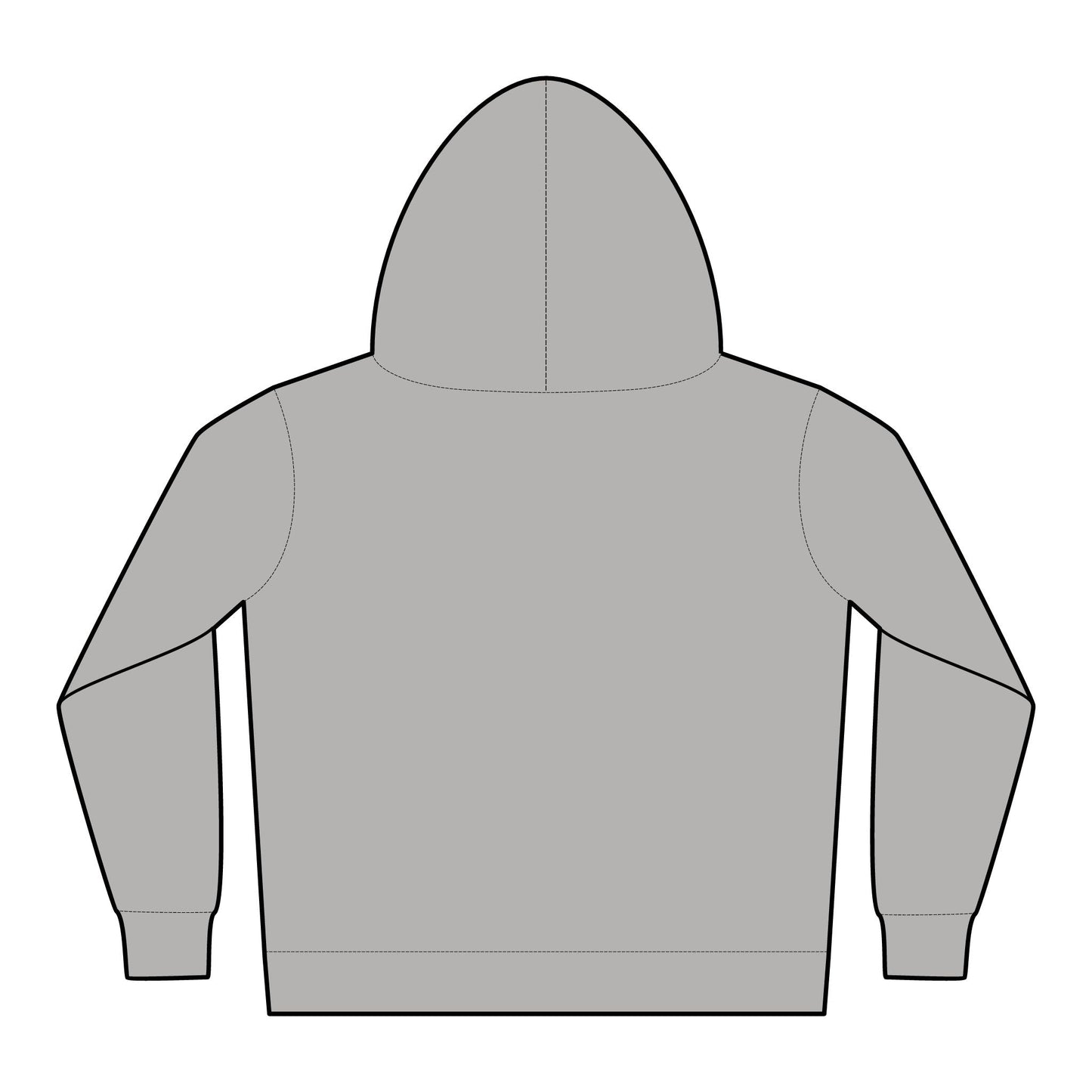 Toddler Hoodie with Silhouette Surfer Graphic — Cozy Fleece Pullover for Kids