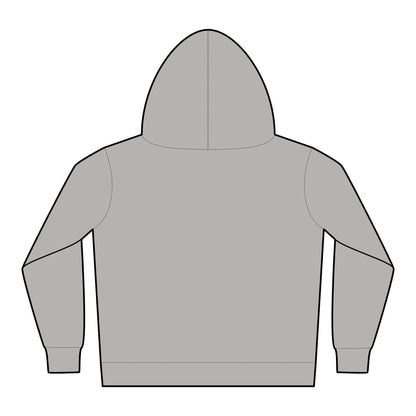 Toddler Hoodie with Silhouette Surfer Graphic — Cozy Fleece Pullover for Kids