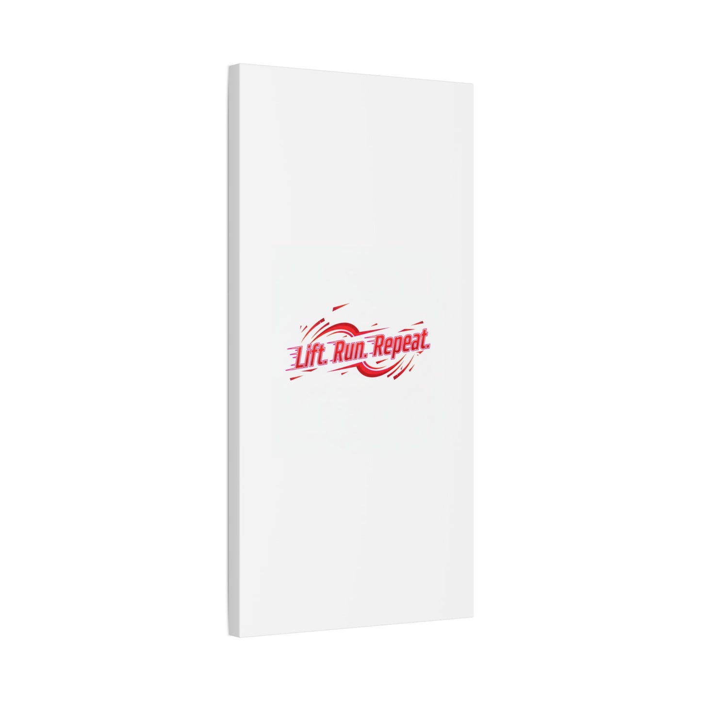 Lift Run Repeat Canvas | Fitness Wall Art, Gym Motivation