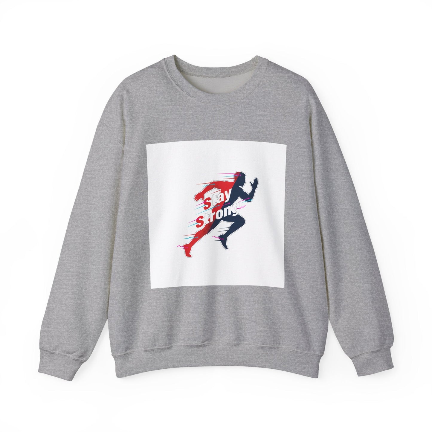 Stay Strong Runner Sweatshirt | Fitness Motivation, Activewear Workout