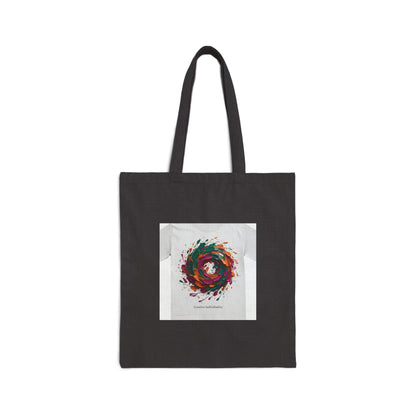 Painterly Abstract Floral Tote | Brushstroke Artsy Canvas
