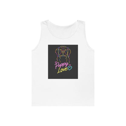 Retro Funny Dog Tank Top — Cute Future Vibes