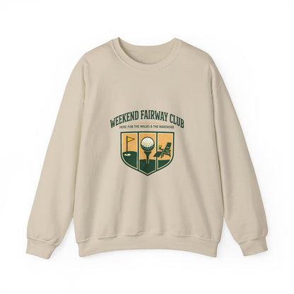 Weekend Fairway Club Crewneck – Unisex Golf Sweatshirt