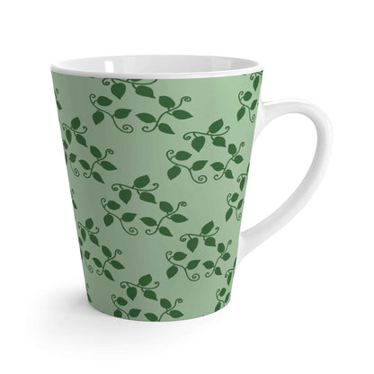 Pothos Pattern Ceramic Mug 12 oz