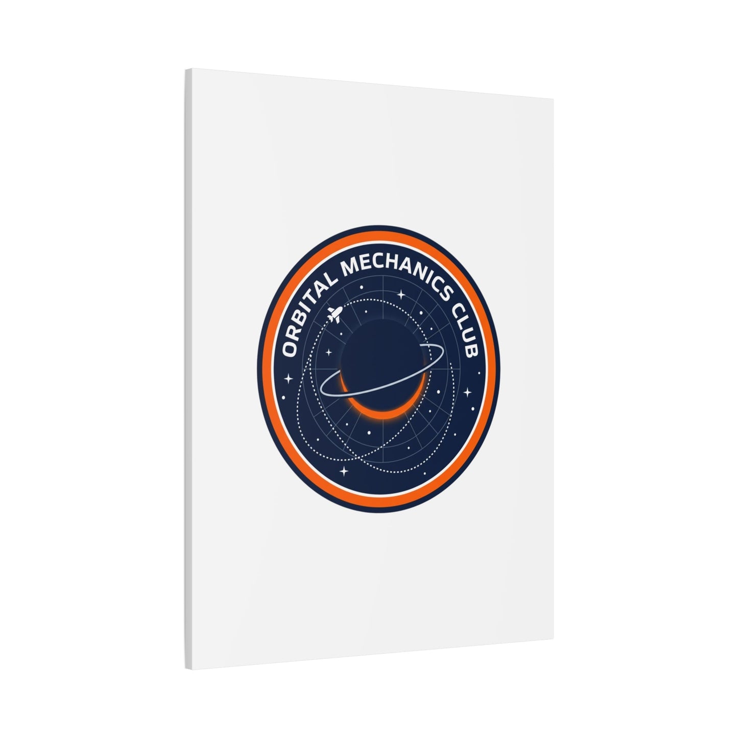 Orbital Mechanics Club Canvas | mission patch, space science