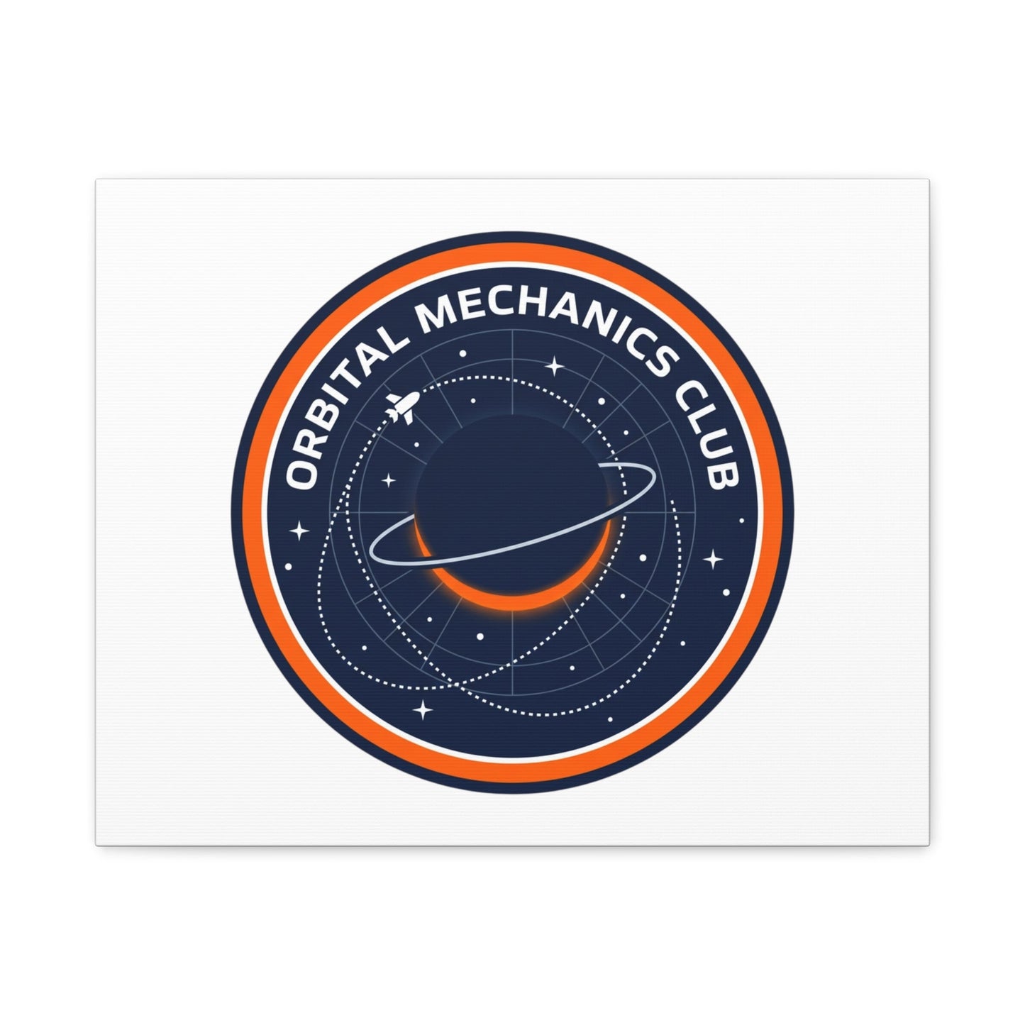 Orbital Mechanics Club Canvas | mission patch, space science