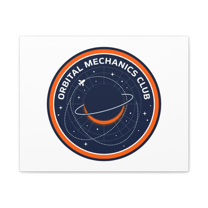 Orbital Mechanics Club Canvas | mission patch, space science