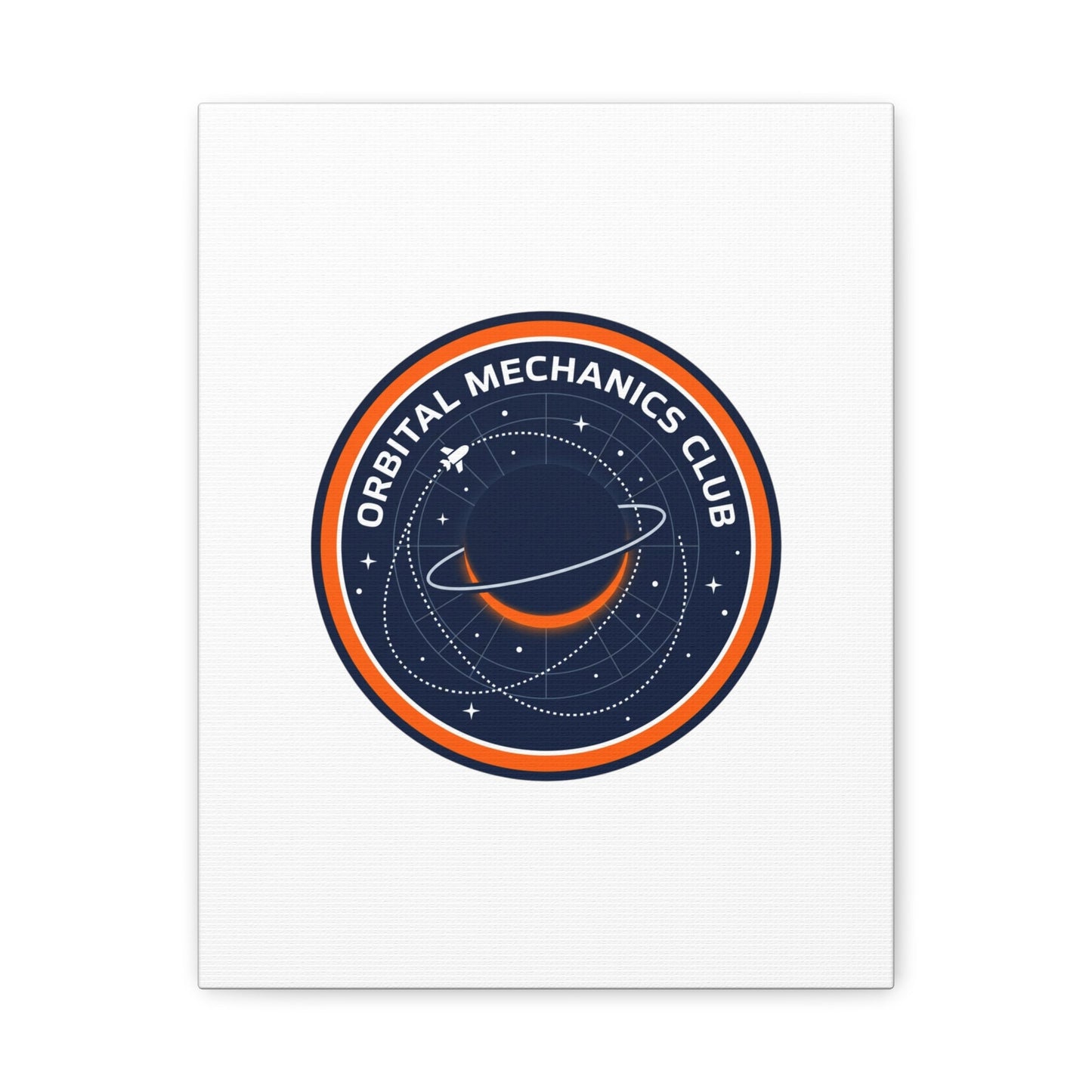 Orbital Mechanics Club Canvas | mission patch, space science