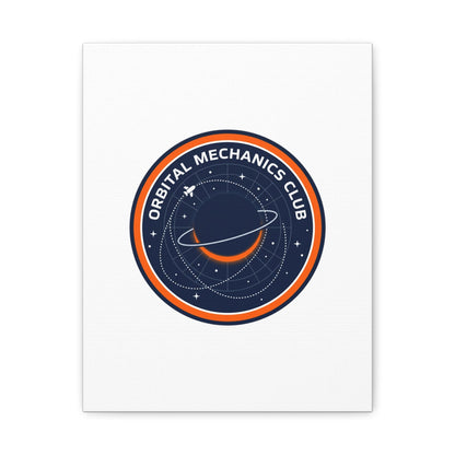 Orbital Mechanics Club Canvas | mission patch, space science