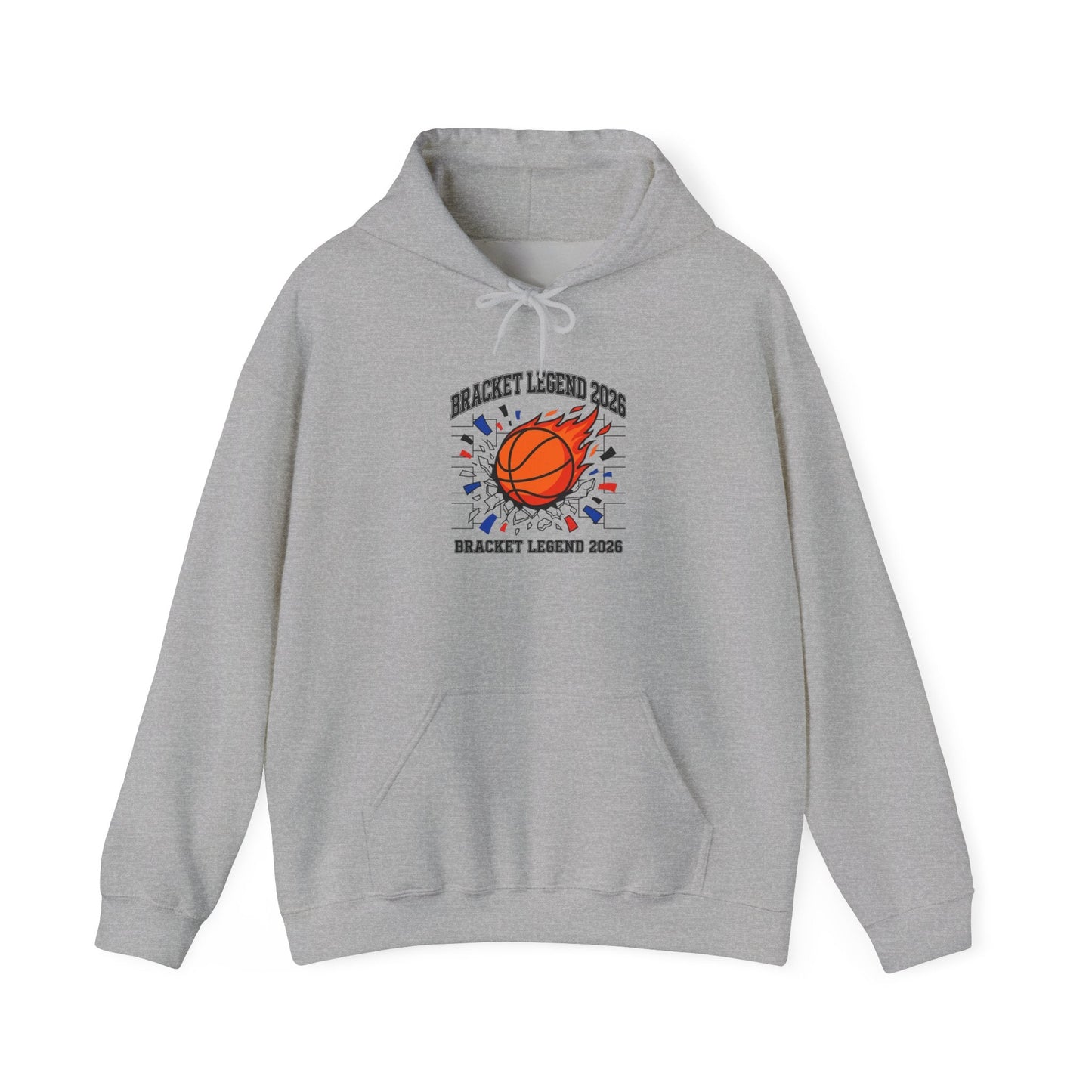 Bracket Legend Basketball Hoodie | college tournament, buzzer beater