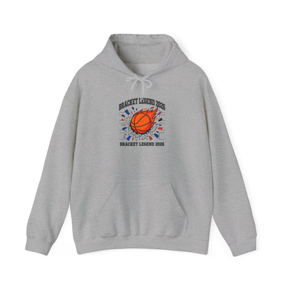 Bracket Legend Basketball Hoodie | college tournament, buzzer beater