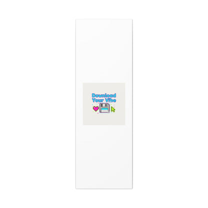 Download Your Vibe Canvas | Y2K Retro Tech, Pixel Floppy Disk Poster
