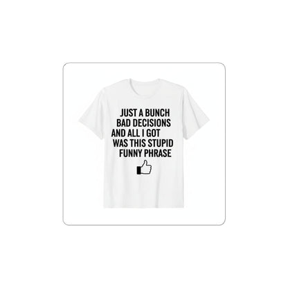 Self-Deprecating Quote Sticker | Sarcastic Introvert, Anxiety Humor