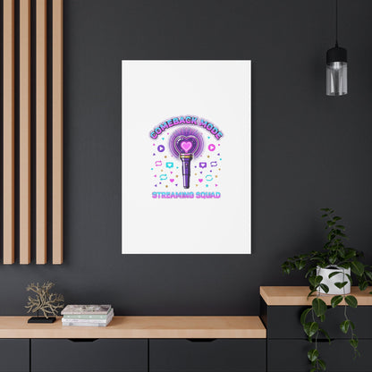 Comeback Mode Lightstick Canvas | K-pop Comeback, Streaming Squad