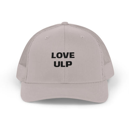 Love ULP Trucker Cap - Vintage Grey Mesh Snapback Hat