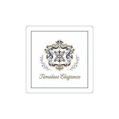 Ornate Brooch Emblem Sticker | vintage emblem, baroque pin design