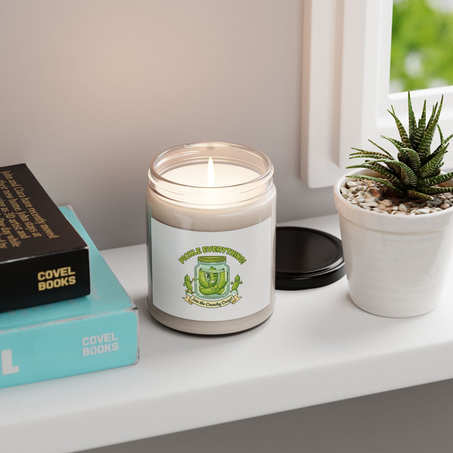 Pickle Everything Brine Design Candle, Soy 9oz | Pickle Lover