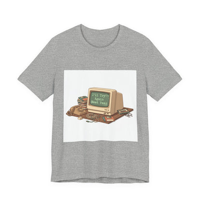 I'll Try Again Next Year T-Shirt | resolution joke shirt, January burnout meme