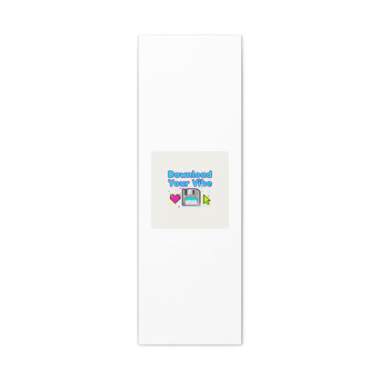 Download Your Vibe Canvas | Y2K Retro Tech, Pixel Floppy Disk Poster