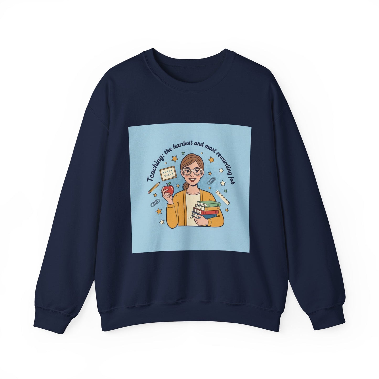 Teachers Life Crewneck Sweatshirt | Funny Teacher Gift