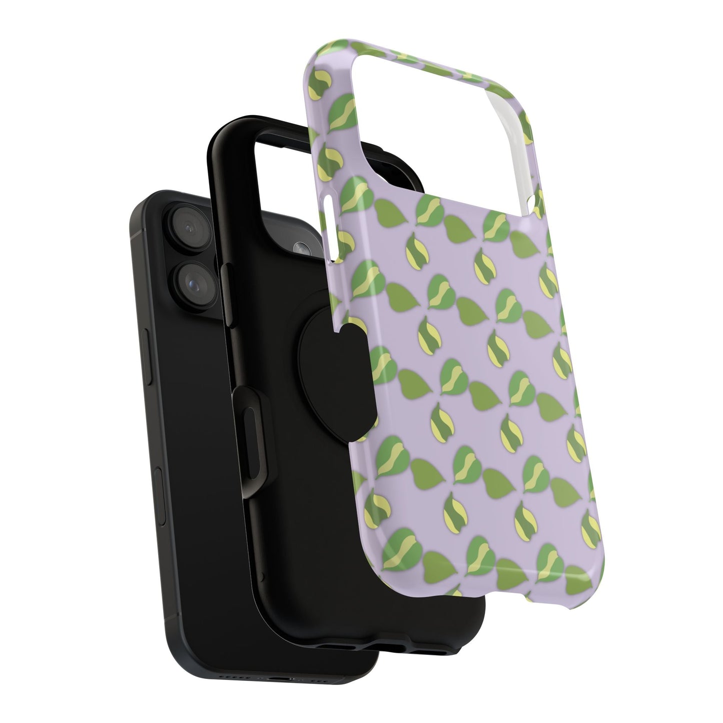 Hoya Kerrii Pattern Phone Case – Dual Layer Protective Cover