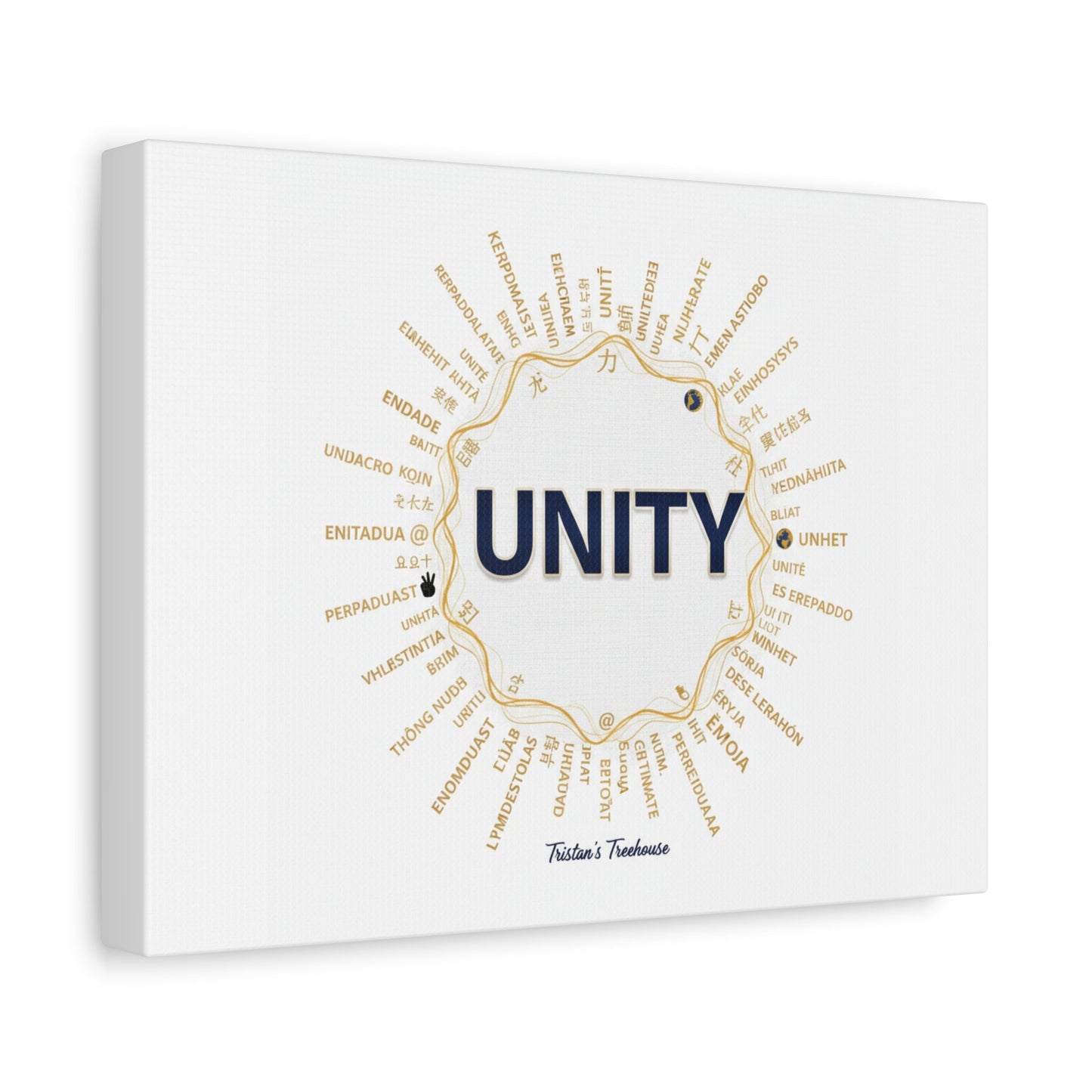 UNITY Canvas, Matte Stretched 1.25" | Dry January sober curious decor