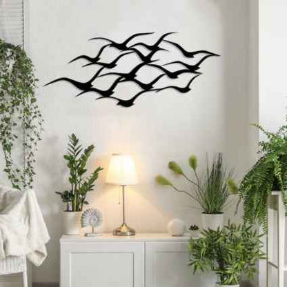 Iron Crafts Metal Flying Bird Art Wall Decoration
