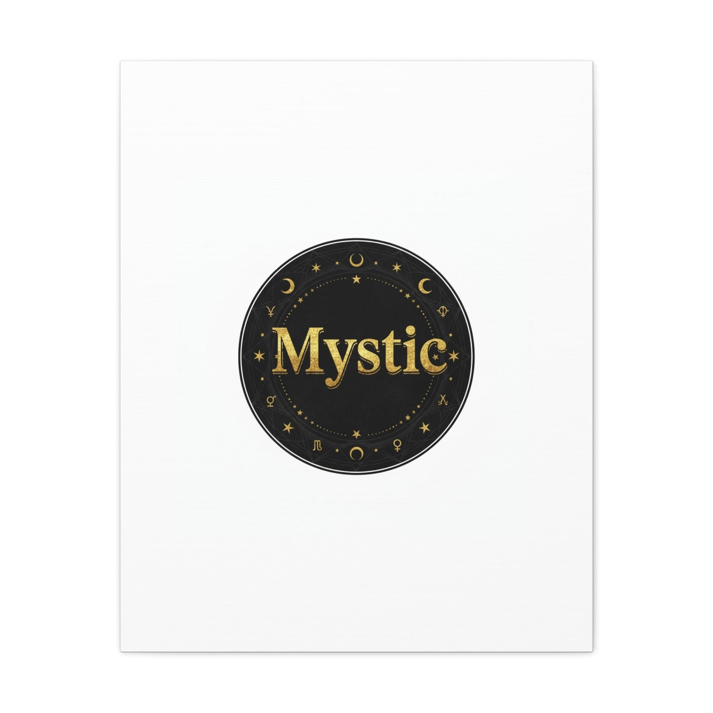 Mystic Circle tarot poster | occult type, esoteric print