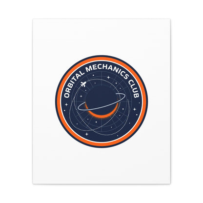 Orbital Mechanics Club Canvas | mission patch, space science
